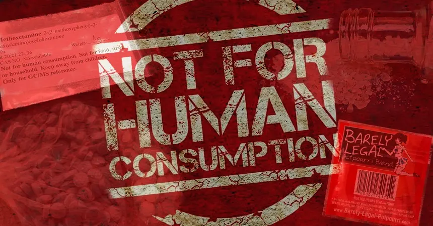 not for human consumption label